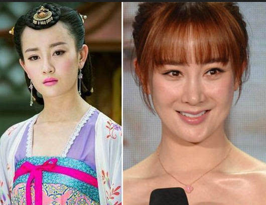 張檬整容前后照片對比