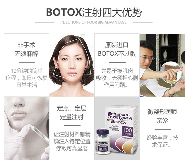 注射瘦臉注射除皺的優(yōu)點