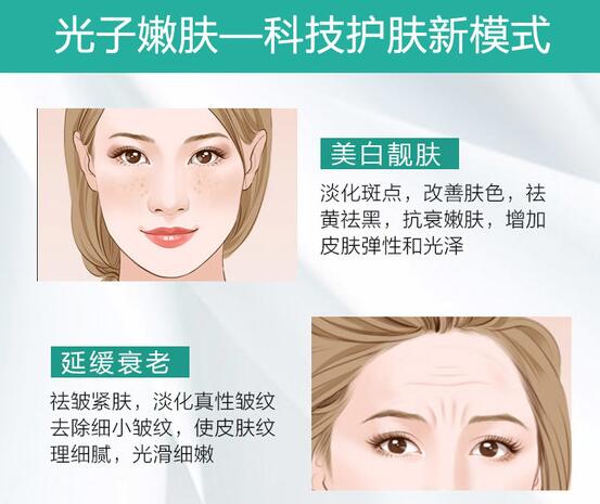 全身光子嫩膚的作用